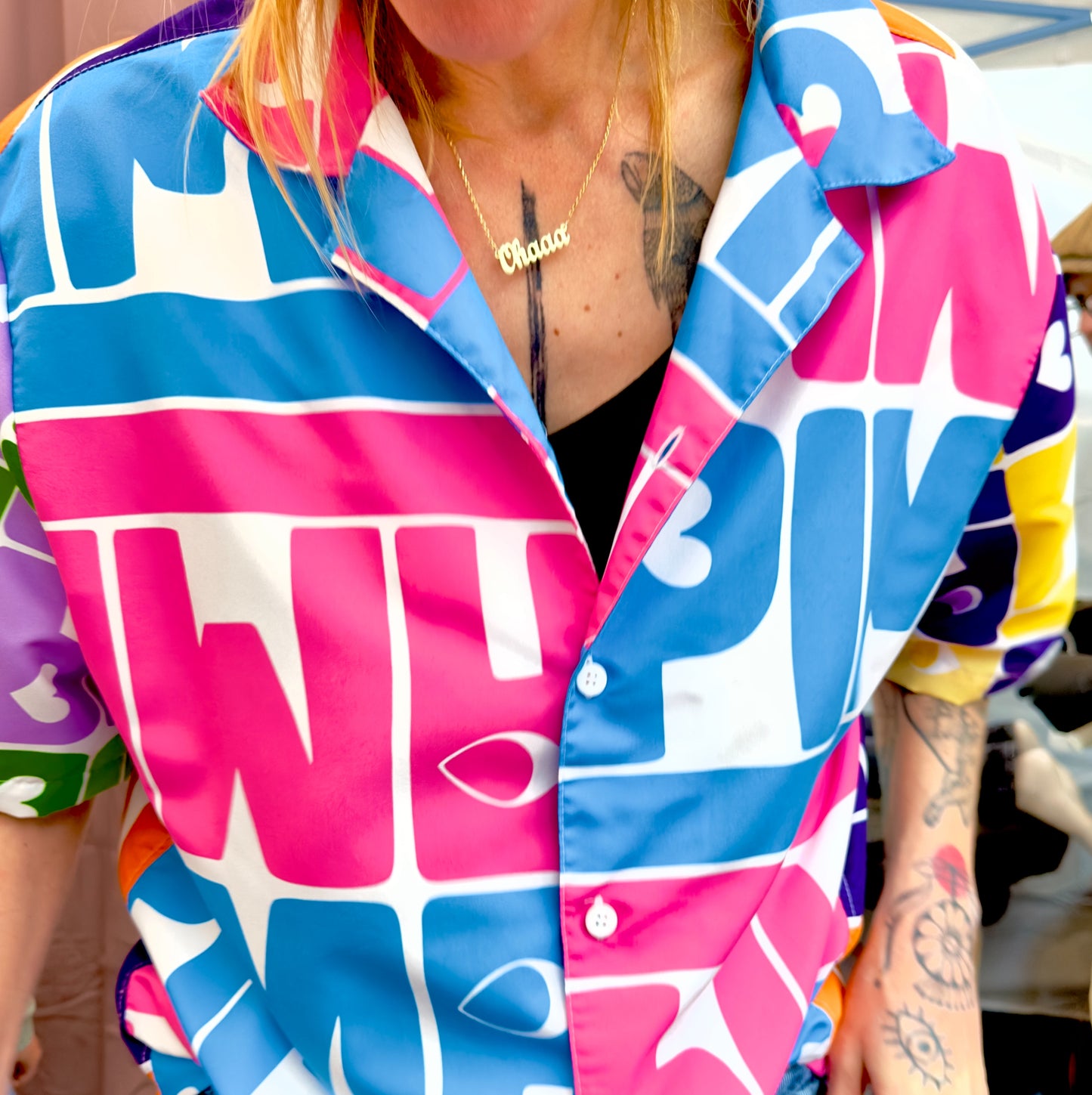 PATTERN - Hemd mit Schrift