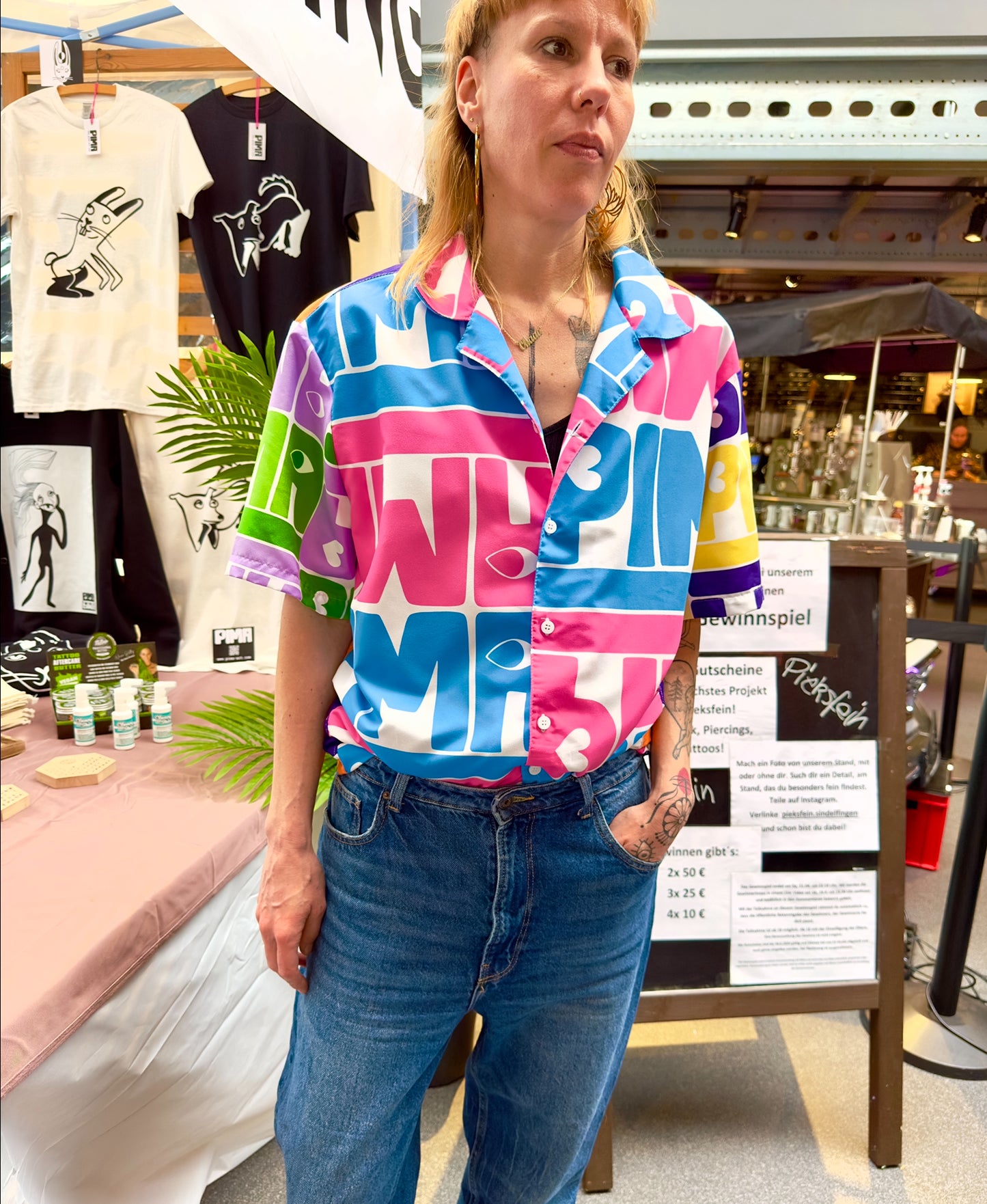 PATTERN - Hemd mit Schrift