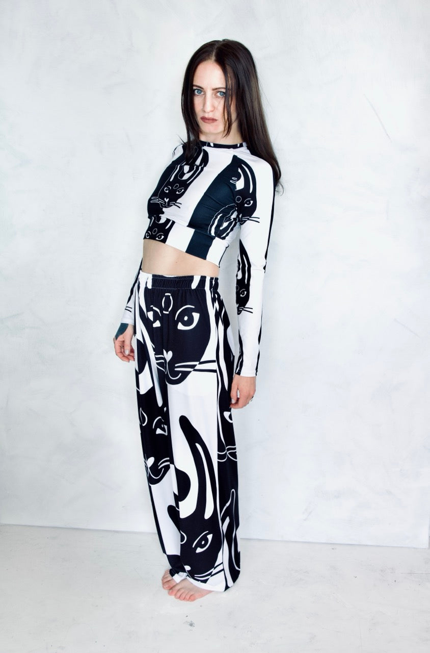 BLACK WHITE BUNNY - Top