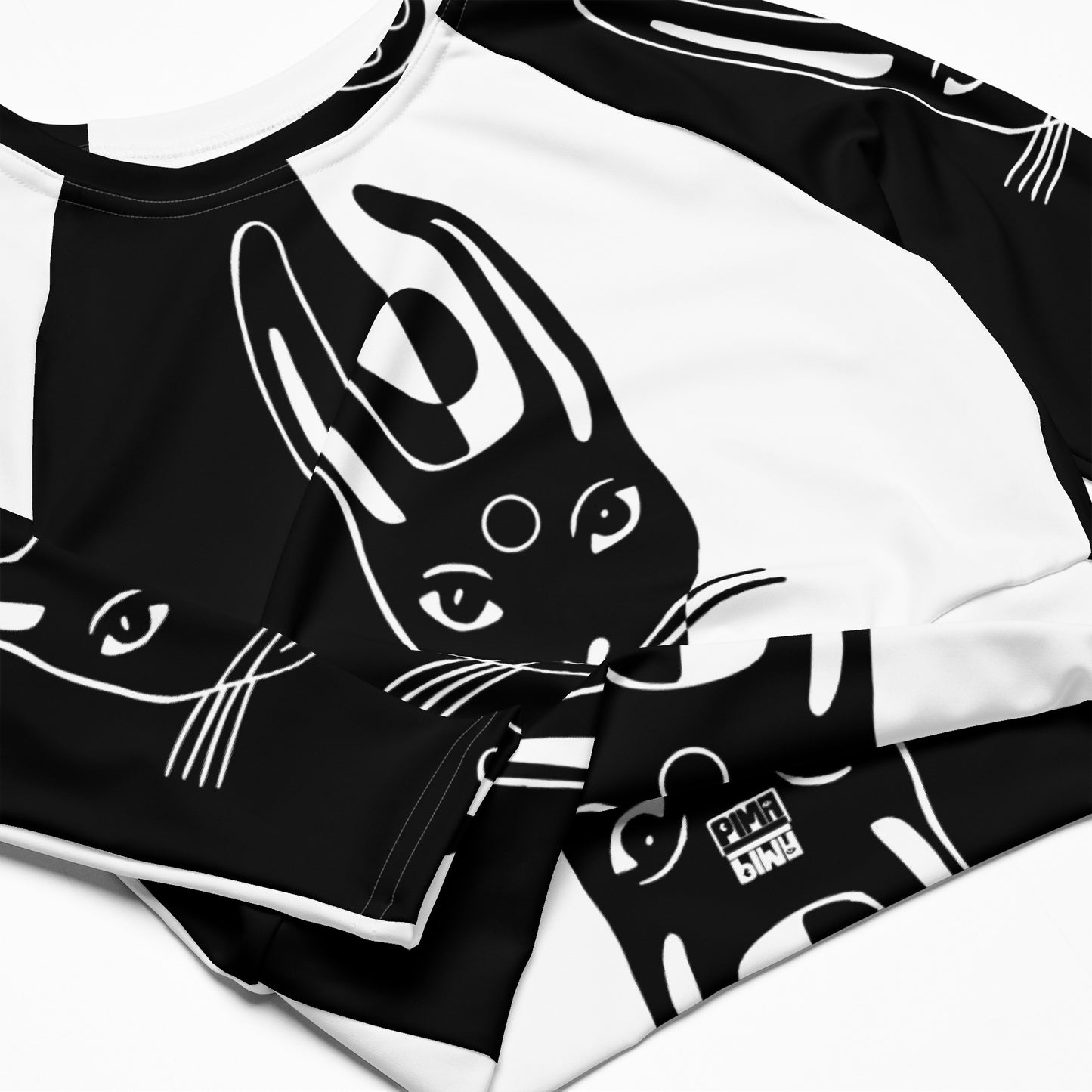 BLACK WHITE BUNNY - Top