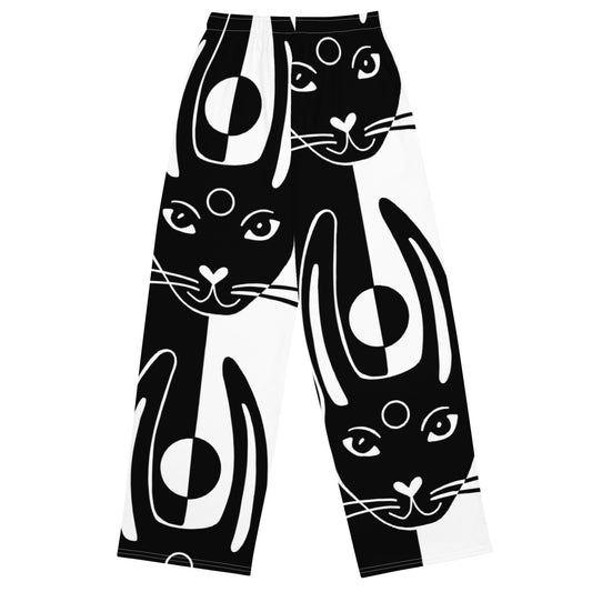 BUNNY PANTS - Hose mit Kunst