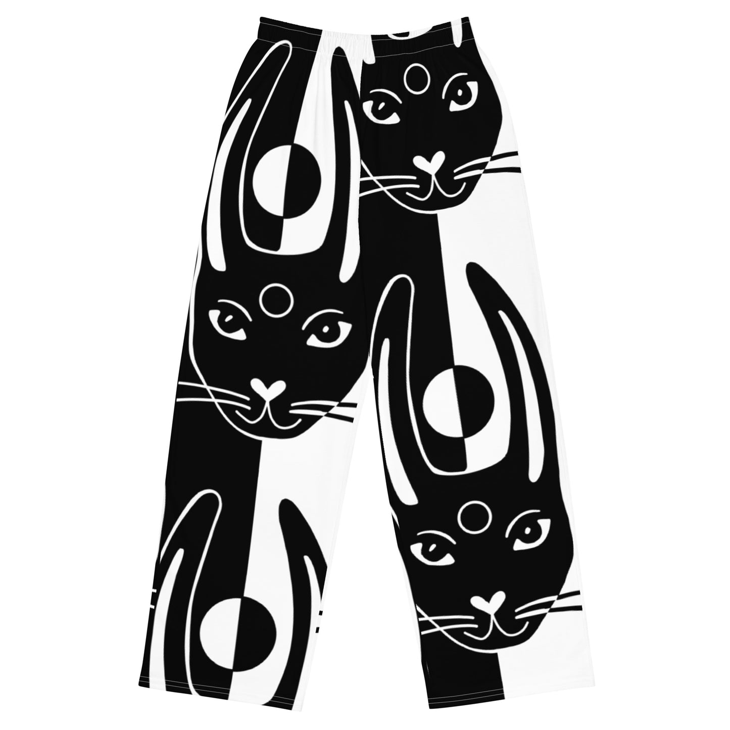 BUNNY PANTS - Hose mit Kunst