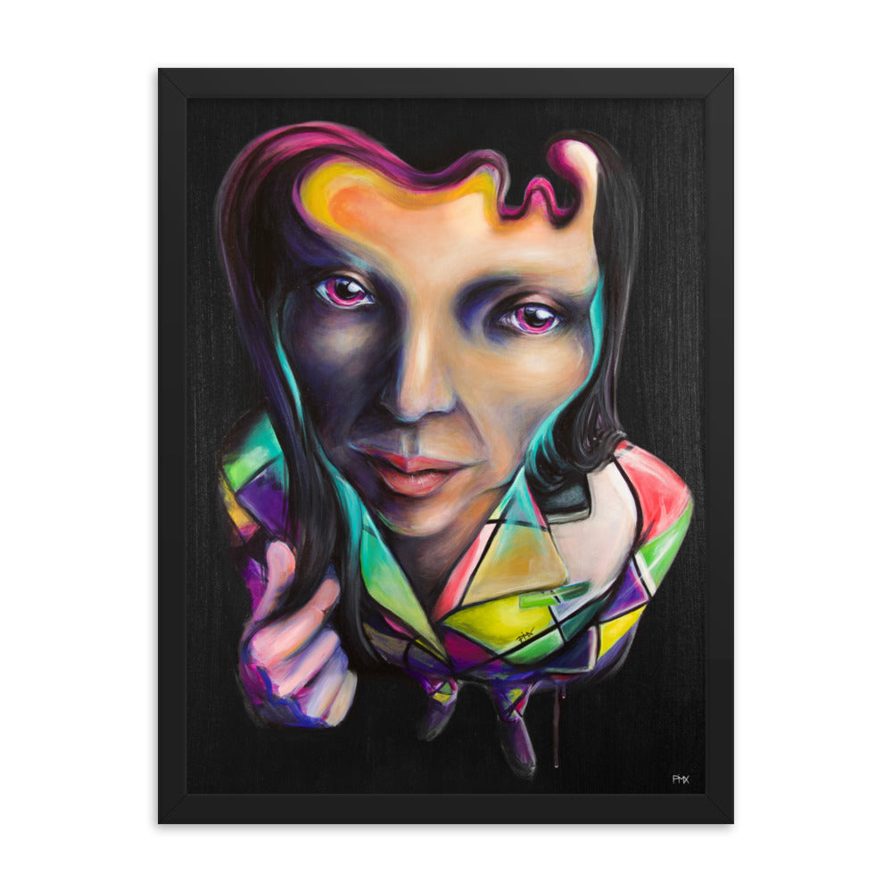 FRAMED HARLEQUIN - Kunstdruck 46 x 61 cm