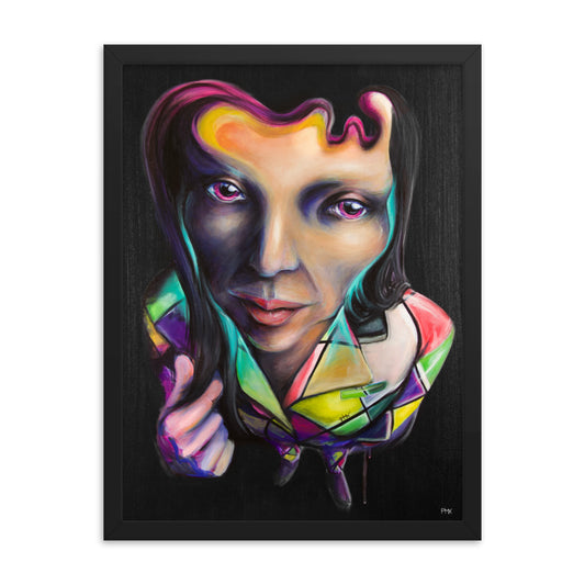 FRAMED HARLEQUIN - Kunstdruck 46 x 61 cm