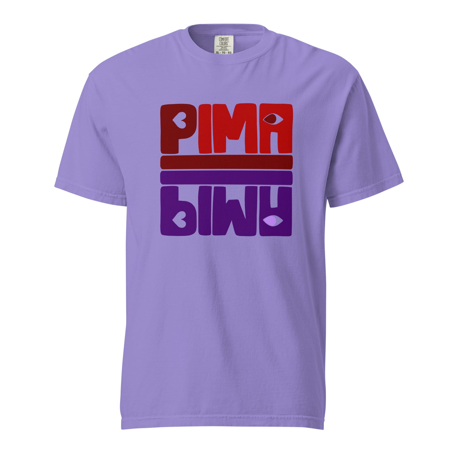 T-shirt PIMA AMIP red & purple - various colors